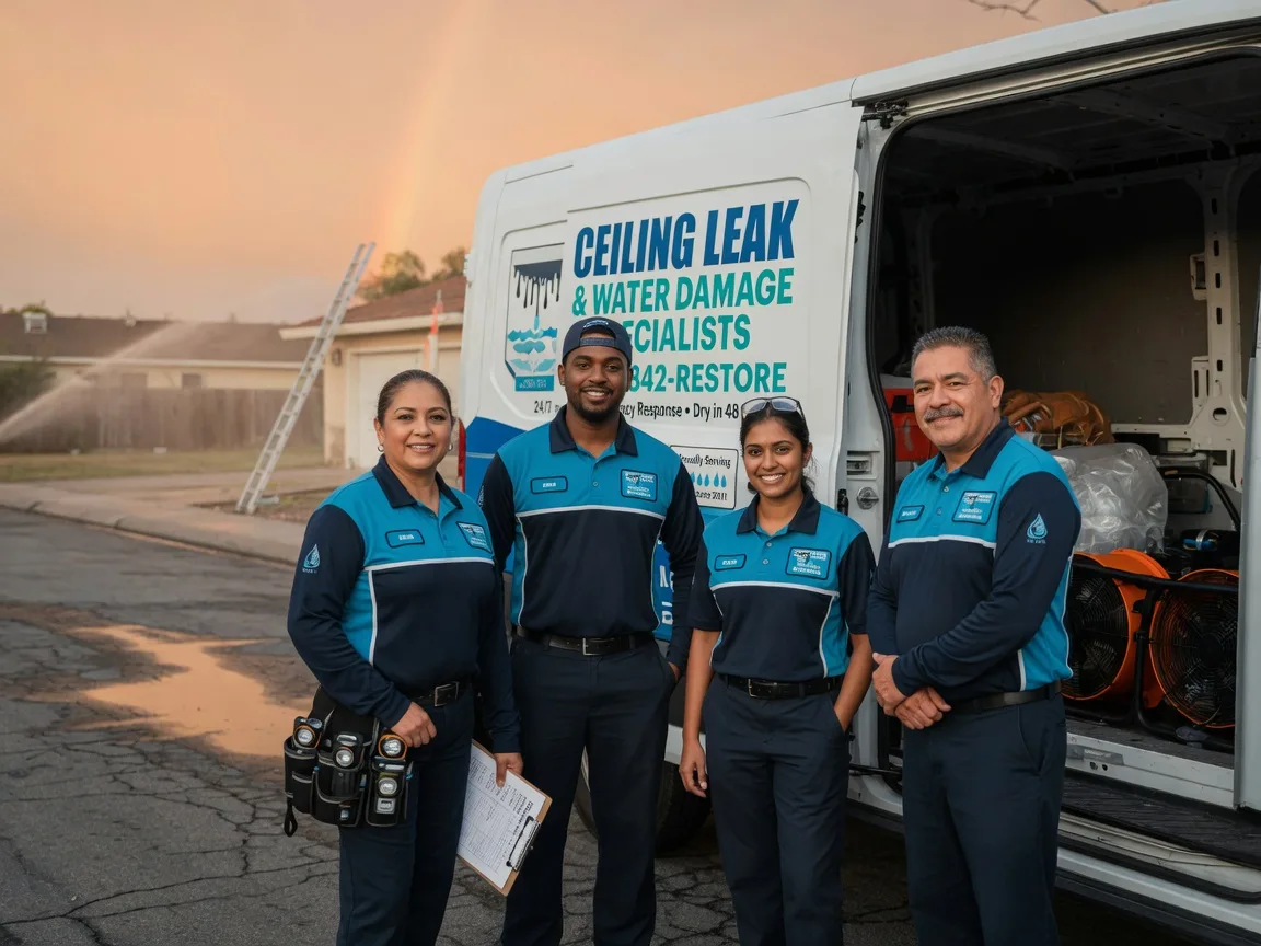 Ceiling Leak Cleanup company in Fombell, PA
