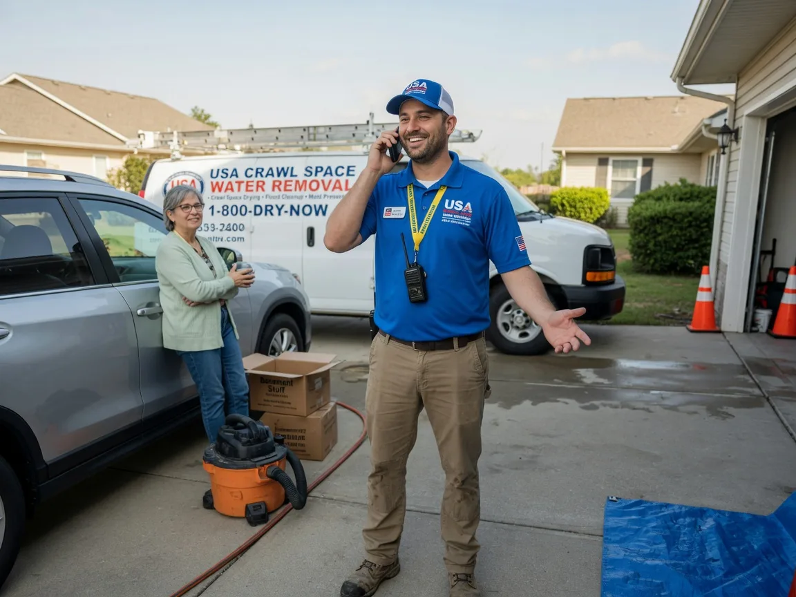 Crawl Space Water Removal Fombell, PA FAQs
